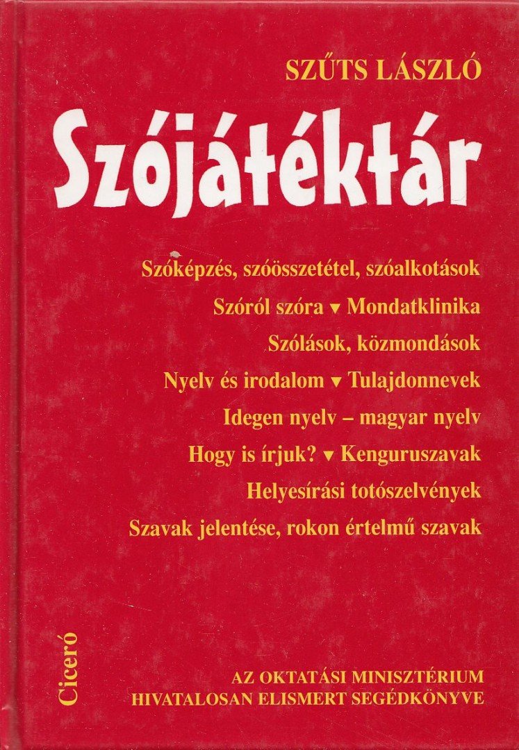 Szüts László - Szójátéktár [antikvár]