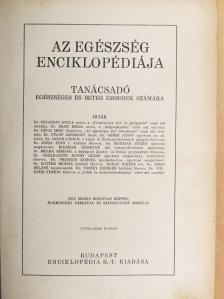 Dr. Bród Miksa - Az egészség enciklopédiája [antikvár]