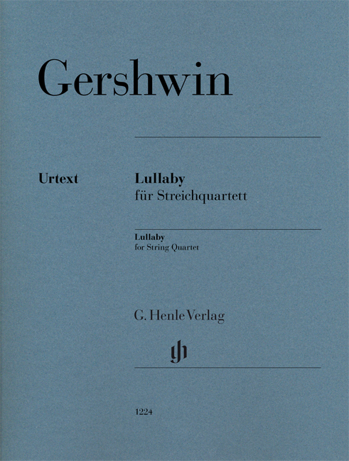 GERSHWIN - LULLABY FÜR STREICHQUARTETT