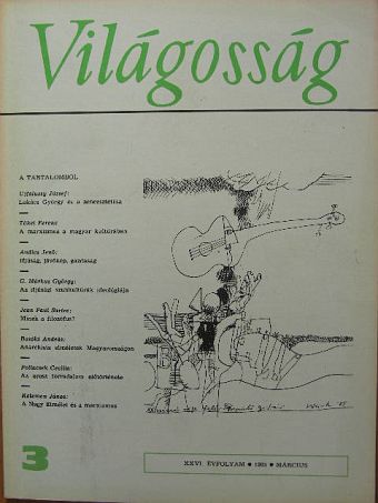 Alexander Gerschenkron - Világosság 1985. március [antikvár]