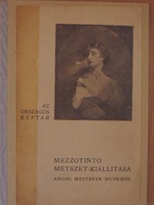 Az Országos Képtár Mezzotinto metszet-kiállitása [antikvár]