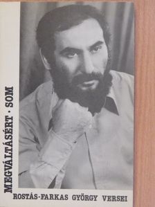 Rostás-Farkas György - Megváltásért (dedikált példány) [antikvár]