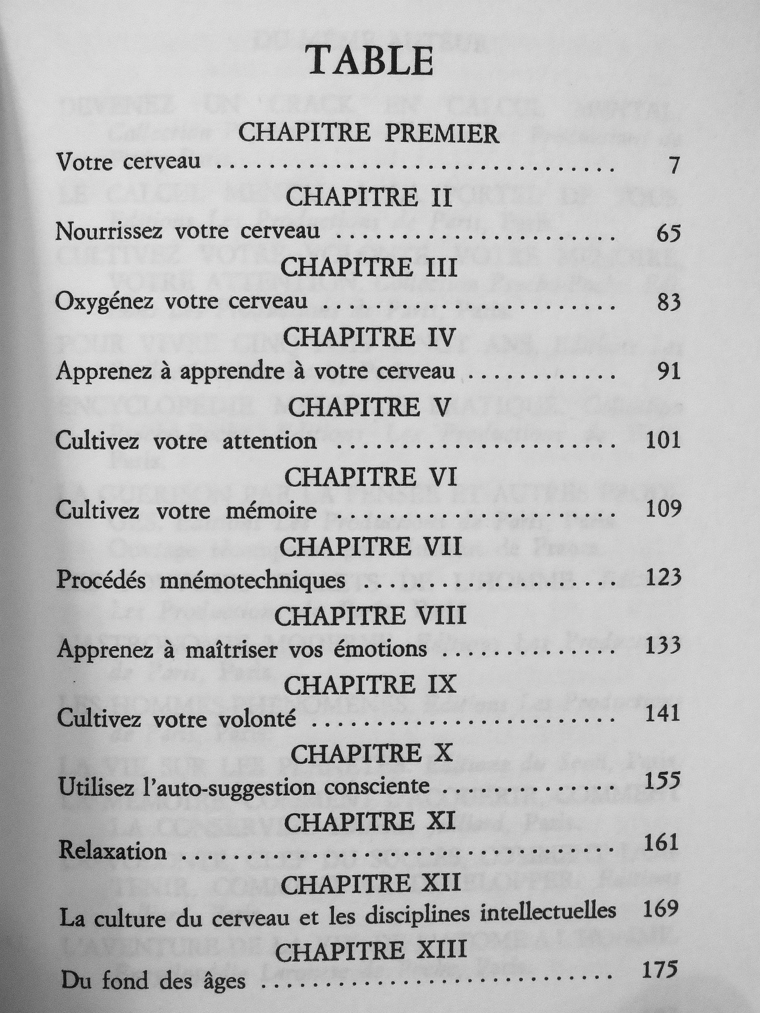 Robert Tocquet - Développez votre volonté, votre mémoire, votre attention [antikvár]