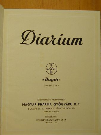 Diarium [antikvár]