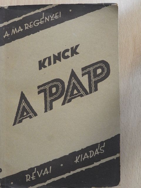 Hans E. Kinck - A pap [antikvár]