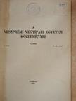 G. Hagen - A Veszprémi Vegyipari Egyetem közleményei 11/1. [antikvár]