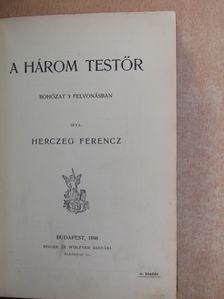 Herczeg Ferenc - A három testőr [antikvár]
