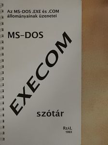Kis Balázs - MS-DOS Execom szótár [antikvár]