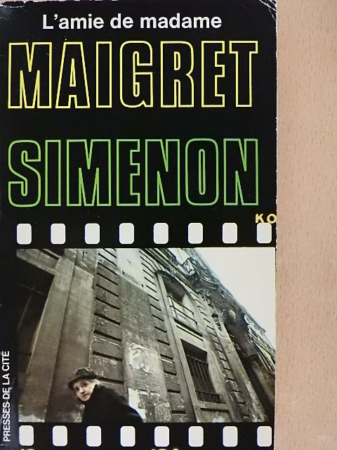 Georges Simenon - L'amie de madame Maigret [antikvár]