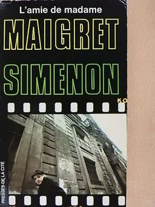 Georges Simenon - L'amie de madame Maigret [antikvár]