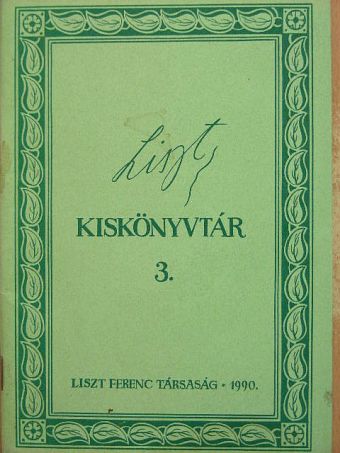 Ádám Jenő - Liszt kiskönyvtár 3. [antikvár]