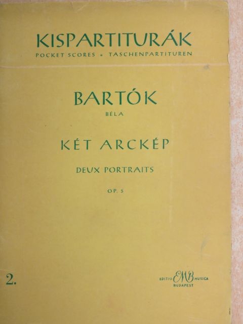 Bartók Béla - Két arckép [antikvár]