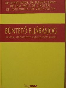 Dr. Bánáti János - Büntető eljárásjog [antikvár]