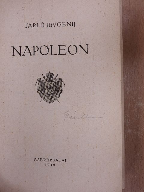 Tarlé Jevgenij - Napoleon [antikvár]