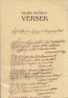 Fejér György - Versek [antikvár]
