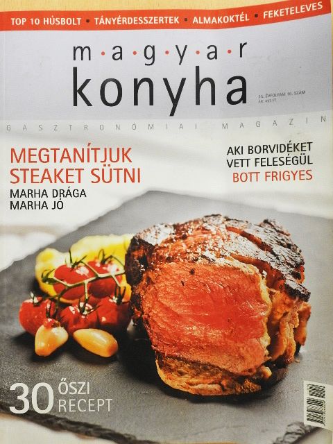 Bittera Dóra - Magyar Konyha 2011. október [antikvár]