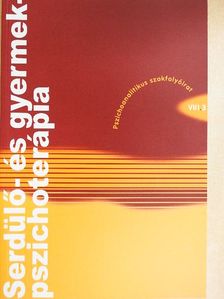 Endresz Hajna - Serdülő- és gyermekpszichoterápia 2008/3. [antikvár]