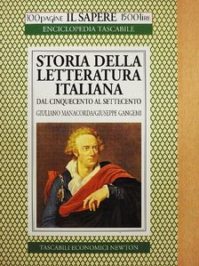 Giuliano Manacorda - Storia della letteratura italiana [antikvár]