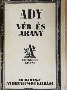 Ady Endre - Vér és arany [antikvár]