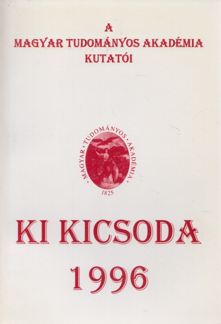 Tolnai Márton - Ki kicsoda 1996 [antikvár]