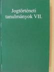 Andrási Dorottya - Jogtörténeti tanulmányok VII. [antikvár]