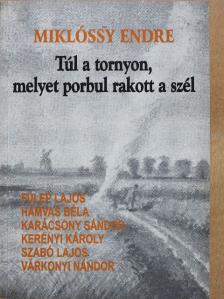 Miklóssy Endre - Túl a tornyon, melyet porbul rakott a szél [antikvár]