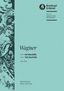 Wagner - DIE WALKÜRE. VOLLST. KLAVIERAUSZUG (C. WAACK) ANTIKVÁR PÉLDÁNY