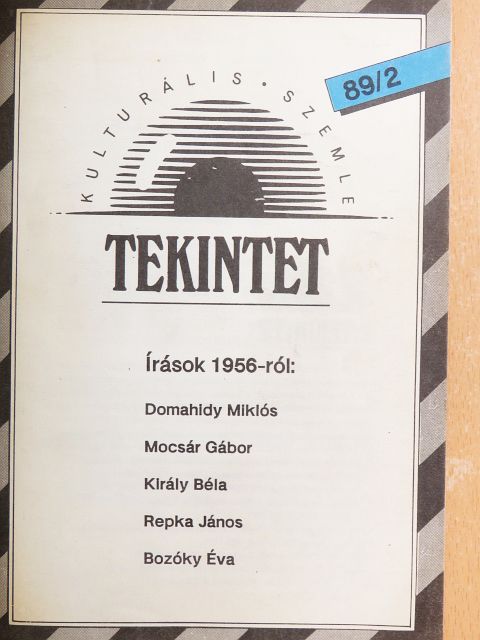 Aranyi László - Tekintet 1989/2 [antikvár]