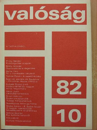 Barta Imre - Valóság 1982. október [antikvár]