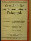 Clinton P. McCord - Zeitschrift für psychoanalytische Pädagogik November-Dezember 1934. VIII. Jahrg. Nr. 11/12 [antikvár]