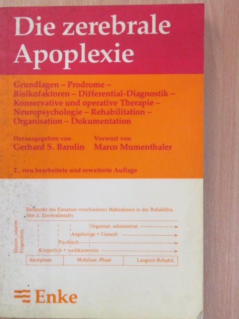 Die zerebrale Apoplexie [antikvár]