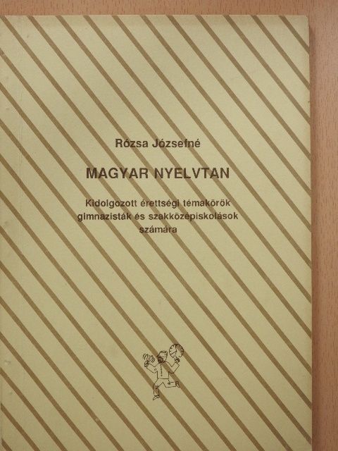 Rózsa Józsefné - Magyar nyelvtan [antikvár]