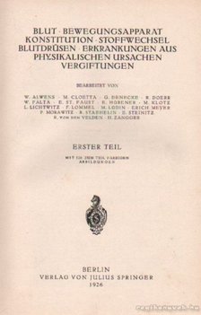 Mohr, L., Staehelin, R. - Handbuch der inneren Medizin [antikvár]