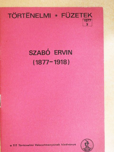 Szabó Ervin [antikvár]