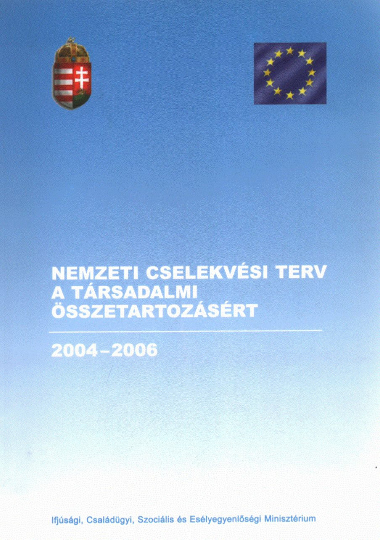 Szilágyi Katalin - Nemzeti cselekvési terv a társadalmi összetartozásért [antikvár]