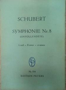 Franz Schubert - Symphonie Nr. 8 h moll [antikvár]