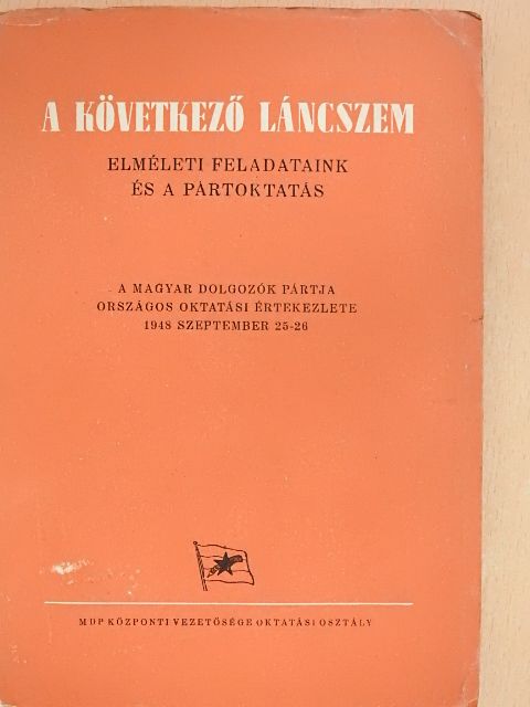 Biró Zoltán - A következő láncszem [antikvár]