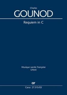 GOUNOD - REQUIEM IN C OP.POSTH. KLAVIERAUSZUG (B. GROSSMANN)