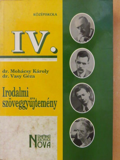 Irodalmi szöveggyűjtemény IV. [antikvár]