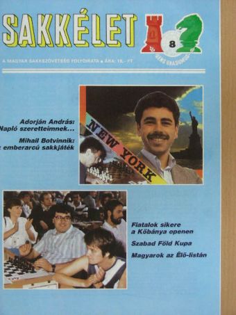 Ozsváth András - Sakkélet 1987. augusztus 25. [antikvár]
