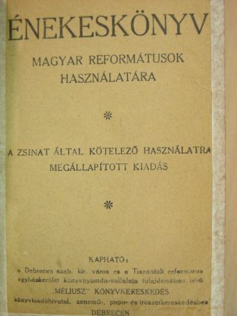 Énekeskönyv [antikvár]