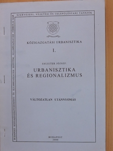 Ehleiter József - Urbanisztika és regionalizmus [antikvár]