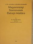 Dr. Györffy István - A XX. században működött jelentősebb Magyarországi Szemorvosok Életrajzi Adattára [antikvár]