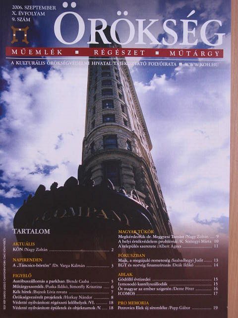 Albert Ágnes - Örökség 2006. szeptember [antikvár]
