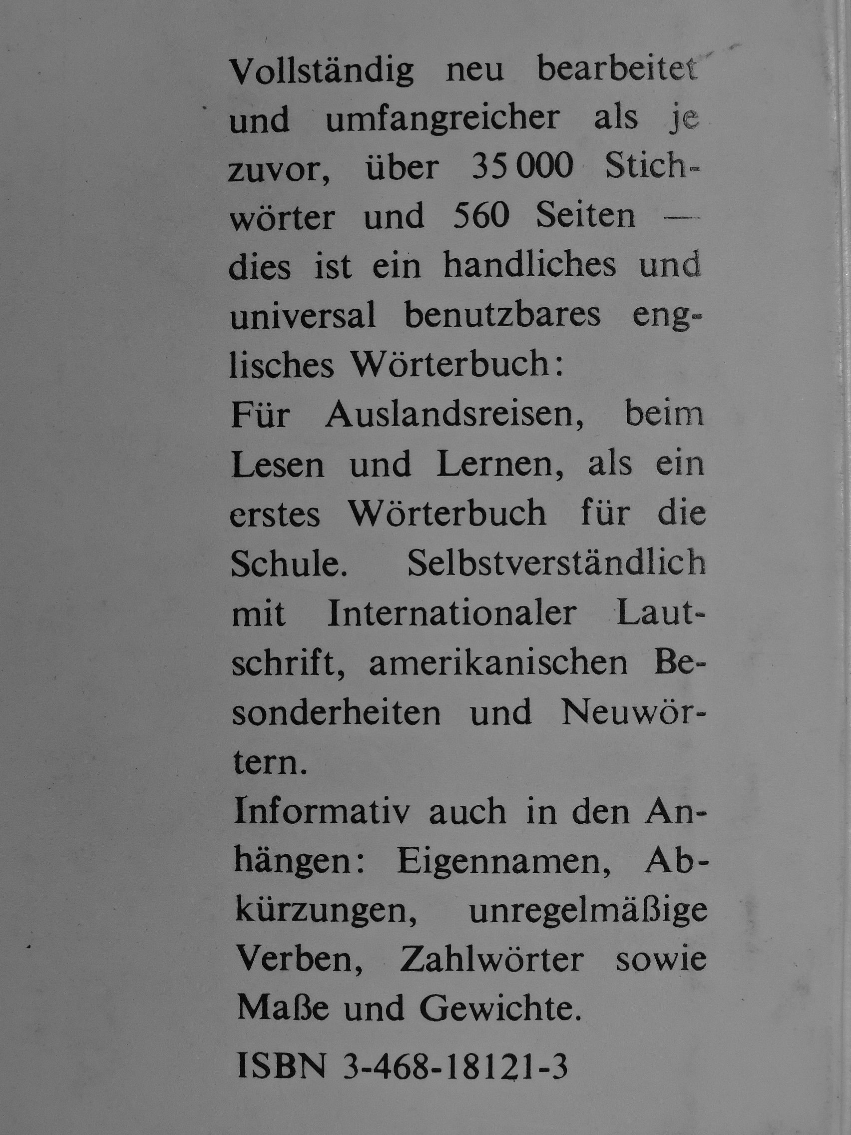 Langenscheidts Universal-Wörterbuch Englisch [antikvár]