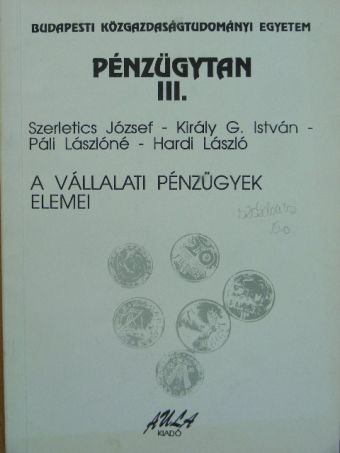 Hardi László - Pénzügytan III. [antikvár]