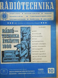 Fekete Zsigmond - Rádiótechnika 1989. október [antikvár]