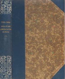 TÓTH BÉLA - Magyar anekdotakincs IV. [antikvár]