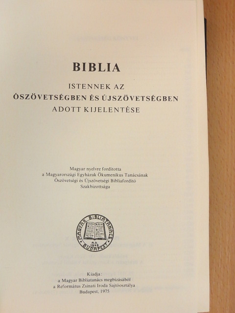 Biblia [antikvár]