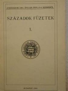 Kalmár János - Századok füzetek 1. [antikvár]